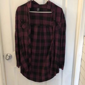Zumiez Plaid Top